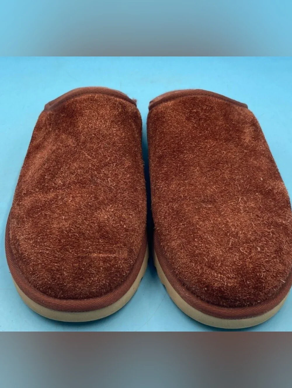 UGG® Classic Slip On Shaggy Suede Shoes No Size ( US Men's 10) Used Exc